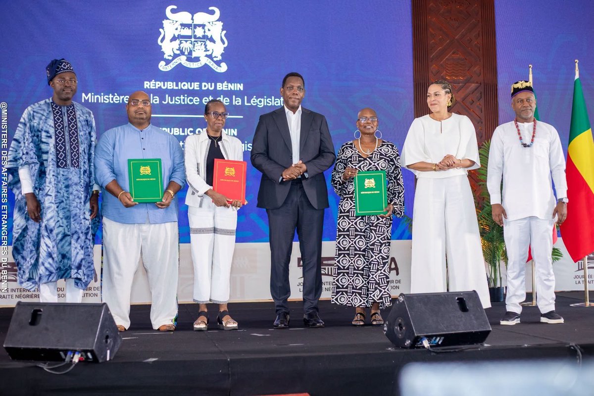 JISTNA 2026 : trois Afrodescendants obtiennent la nationalité béninoise