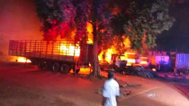 Akassato : plusieurs commerces détruits dans un incendie